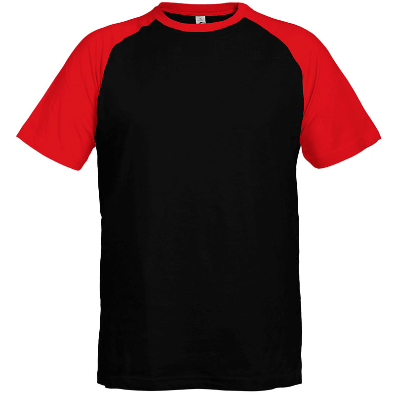 Camiseta Baseball Bicolor Hombre Frontal